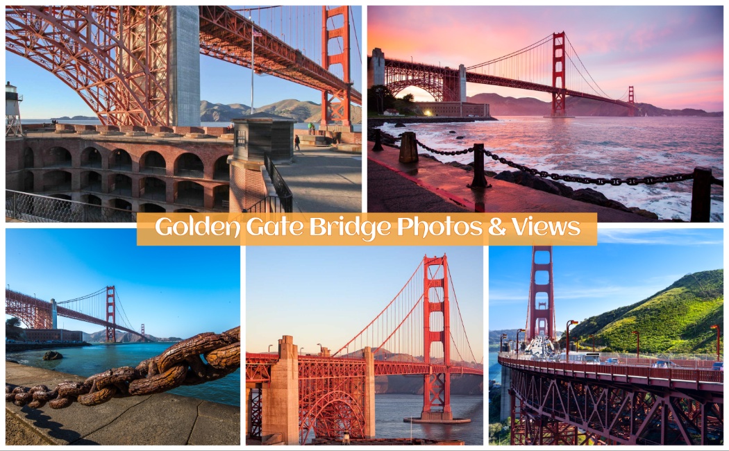 Golden Gate Bridge Photos & Views
